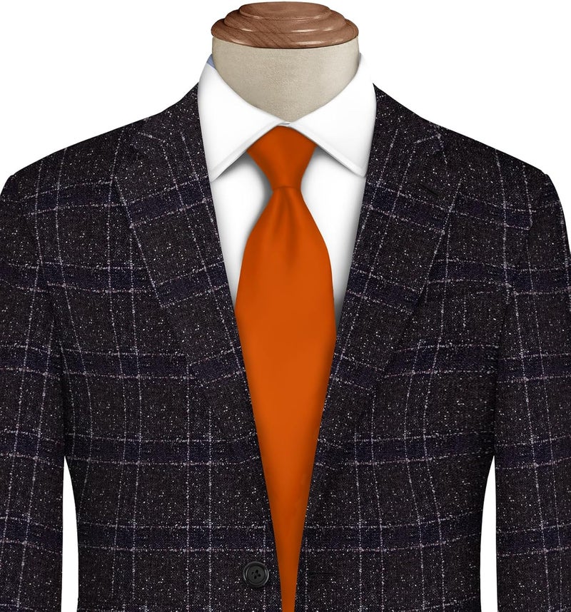 SEVENHEAD Store Solid Color Ties 3.15 Inch (8CM) for Men Pure Color Satin Neckties Formal Mens Ties Wedding Businesss - Image 4